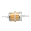 Motorcycle Scooter Inline Petrol Gas Filter For 6mm / 8mm Pipe