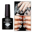 7.5ml Nail Art Rhinestone Gel Glue Nail Polish DIY Adhesive Sticky Crystal Decor