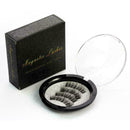 4PCS/Pair Triple Magnetic Eyelashes Handmade Reusable False Eye Lashes Supp X8H6