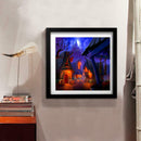 5D DIY Full Drill Diamond Painting Novelty House Cross Stitch Embroidery