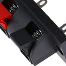 10 Pcs Spring Clip Speaker Terminal Board 2 Ports Binding Post Connector Soc- 3C