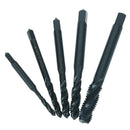 5PCS HSS Machine Screw Thread Metric Plug Tap Drill Set M3 M4 M5 M6 M8 OZ