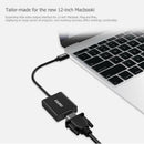 Choetech USB Type C Male To Vga Female Adapter Cable Converter For Macbook
