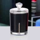 Cotton Swab Holder Organizer Box Storage Box Container Case  Black