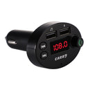 Car B7 Wireless 3.0 Quick Charge In-Car Bluetooth Fm Transmitter Radio Adap F6U9