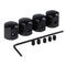 4Pcs/set Universal Car Wheel Tire Valve Cap Anti-theft Valve Cover P SE