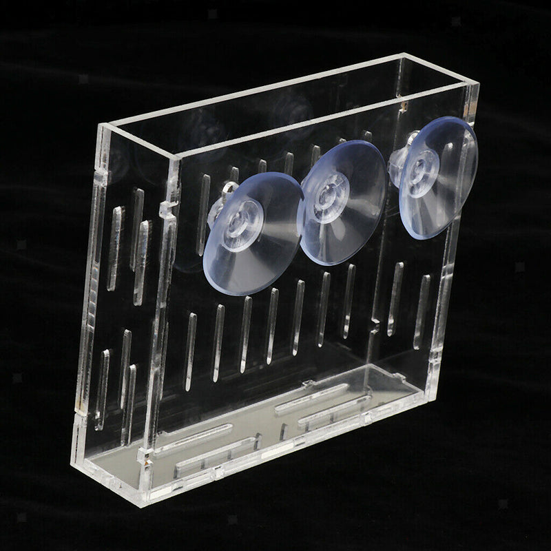 Wall Suction Vase Transparent Plant Holder Planter Pot Aquarium Planting Cup