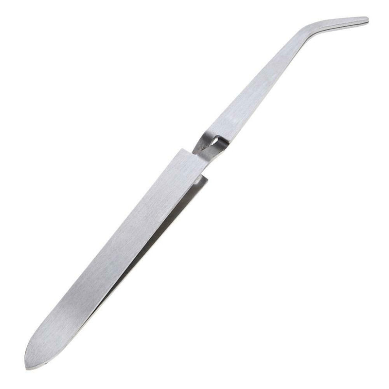 1pc Stainless Steel Nail Art Shaping Tweezer Clip for UV Gel Manicure Tool