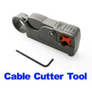 Rotary Coax Coaxial Cable Cutter Tool RG6 RG58 RG59 Stripper