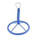 10.63 Inch Diameter Metal Ninja Wheel with Safety Carabiner, Kids Play Sports