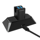 For Nintendo Switch Joy-Con Handle 2 in 1 USB Charger NS Switch Controller  T6X5