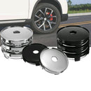 60mm ABS Universal Car Wheel Tire Rims Center Hub Caps Cover Decorative 4pcs