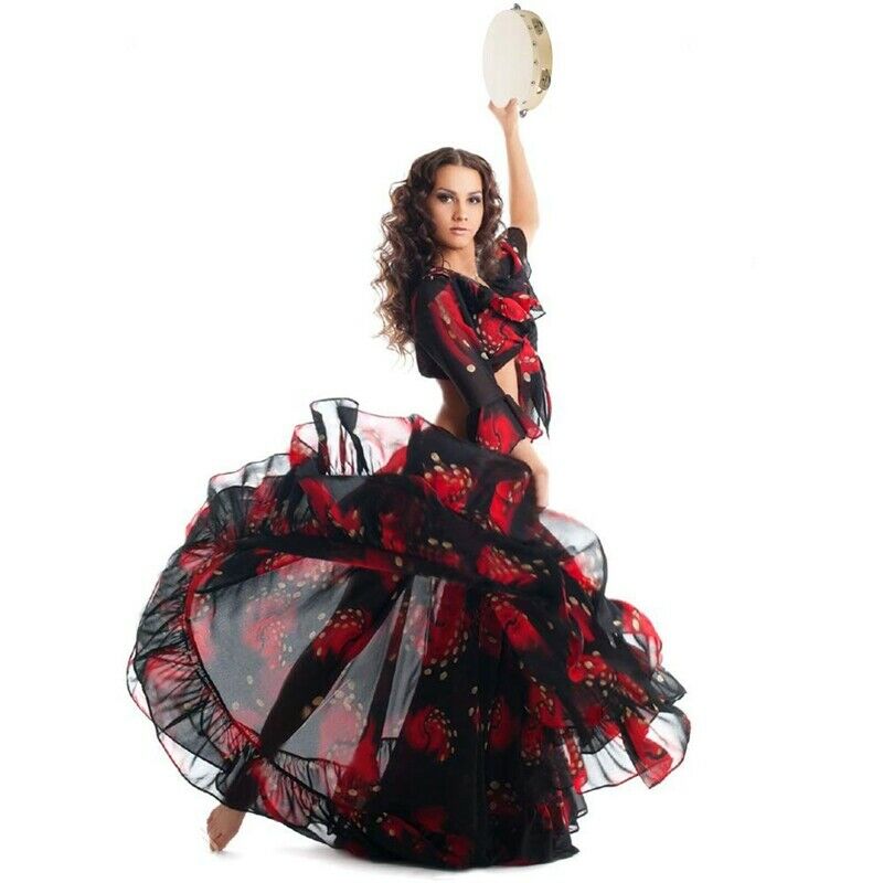 8-Inch Blow Tambourine Musical Instrument Children Percussion Instrument Qu