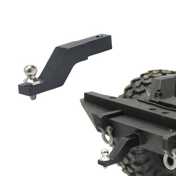 5X(RC Car Metal Trailer Hook Drop Hitch Receiver for 1/10 RC Crawler TRX4  J1N7)