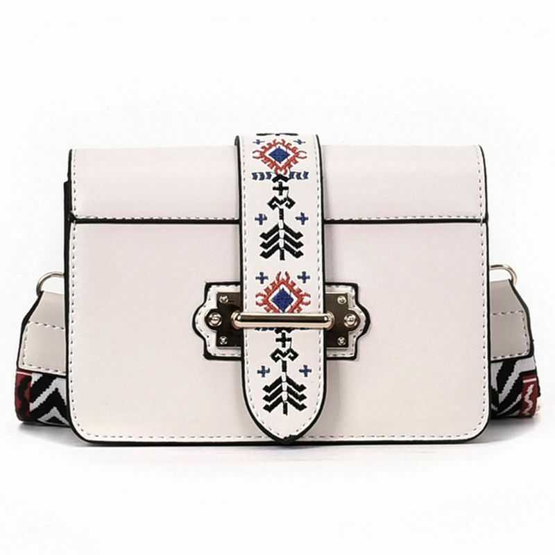 Mini Small Square Pack Shoulder Bag Crossbody Package Clutch Women Designer V3F3