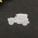 Classic Car Family Cutting Dies Handmade DIY Stencils Template Embossing for