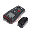 Wood Moisture Meter Analyzer Humidity LCD Tester Timber Damp Detector Hygrometer