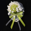 Wedding Bridal Calla Lily Flower Wrist Corsage Bracelet Hand Flower