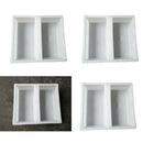 3pcs Driveway Paving Brick Patio Concrete Slabs Path Garden Walk Maker Mould