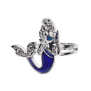 Mermaid Tail Ring Emotion Feeling Color Changing Gift Size Adjustable Ring Hot