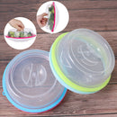 Stacking Refrigerator Food Dish Fresh-keeping Lid Dustproof Clear Splatter Co Kw