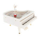 Classic Piano Shape Music Box Mechanism Musical Boxes with Dancing Girl