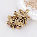 1pc   Christmas Rhinestone Cute Christmas Bell Brooch Pin Xmas Gift Party SPTEU