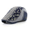 2PCS Men's Paisley Flat Cap Peaked Flat Baker Beret Newsboy Cap Driving Golf