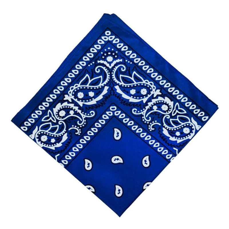 Womens Novelty Double Sided Print Bandana Head Wrap Neck Wristband Kerchief