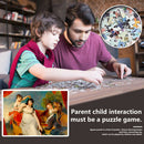 1000pcs DIY Mother Kids Playing Puzzle Educational Learning Assembling Toys