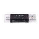 3 In1 SD TF Micro SD Memory Card Reader For Type- C USB3.1 USB2.0 Micro USB