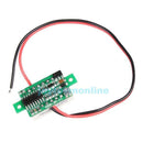Mini DC 2.5-30V Red LED Panel Voltage Meter Gauge 3-Digital Display Voltmeter