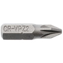 10Pcs Hex Shank Sliver PZ2 Drive Screwdriver Bit Set 25mm Power Tool