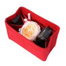 Home Storage Bag Felt Insert Bag Makeup Organizer Inner Purse Portable Cosm