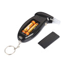 Digital LCD Breath Alcohol Breathalyzer Analyser Tester Test Detector KeychaiJ,a