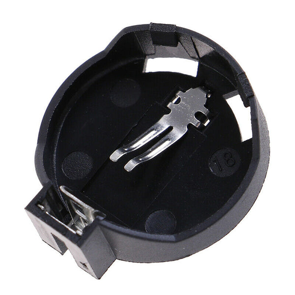 5PCS Black CR2025 CR2032 3V Button Coin Cell Battery Socket Holder C ro