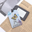 DIY Diamond Painting Special Shape Butterfly Tower Luggage Boarding Pass
