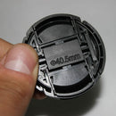 40.5mm Center Pinch Snap on Front Cap For Sony Lens Filters 55mm W/ String.AU