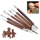 6Pcs/Kit DIY Clay Sculpting Wax Ceramic Carving Tools Shapers Polymer Modeling