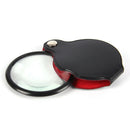 Folding 10X Mini Pocket Jewelry Magnifier Magnifying Eye Glass Loupe Lens A+ LJ