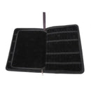 1PC brown Color Fountain Pen PU Leather Case Storage Holder For 48 Pens J6G5
