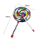 Lollipops Pattern Colorful Drum Percussion Instrument For Children Kinderga U5H1
