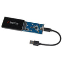 Type C to mSATA Mobile Box Adapter USB 3.1 SSD Solid State Drive Enclosure