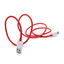 Red Dash Charge Fast Charger Data Type-C USB Cable For Oneplus 3 Three JR