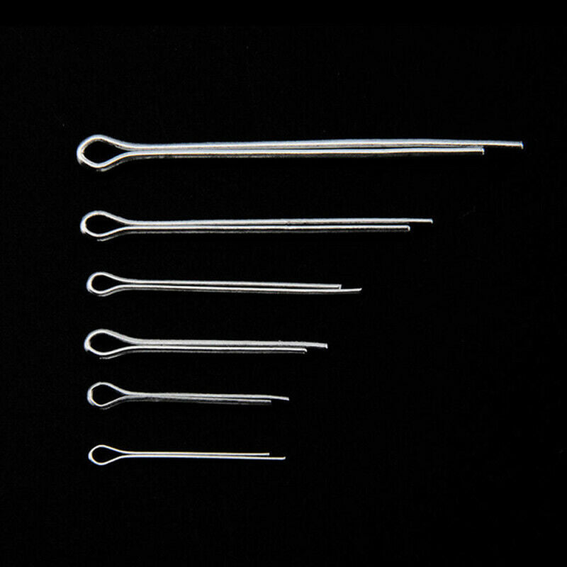 555x Pin Clip Vehicle Mechanical Tractor Hitch Fastener Kit Stainless Ste SUY