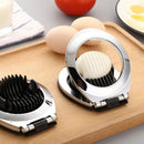 2 In 1 Stainless Steel Egg Slicer Eggs Cutting Slices and Wedges Egg Fruit  OZ
