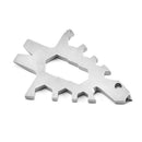 Multifunctional Outdoor Camping Stainless Steel Opener Wrench Screwdriver Cutter
