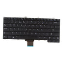 US Layout Replacement Laptop Keyboard Glossy Black Frame for DELL Latitude 12