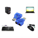 USB Male to PS2 Female Cable Adapter Converter Use For Keyboard Mouse  R8YYUSE