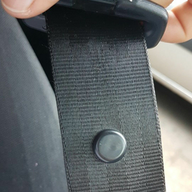 10Pair Universal Seat Belt Stopper Clip Buckle Button Holders Stud Pin Plastic